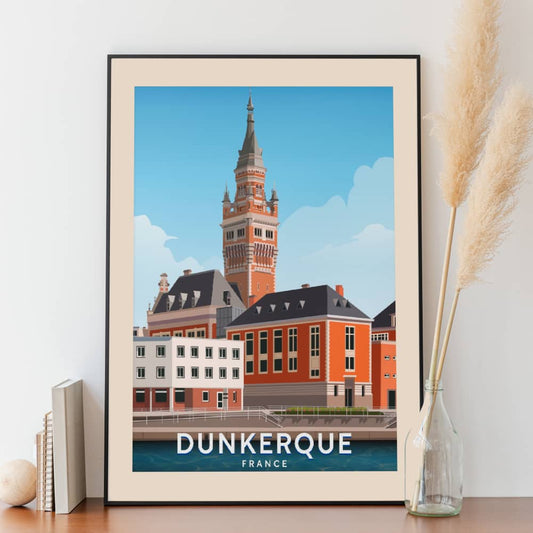 Affiche Dunkerque - Port - Posteroo.com 