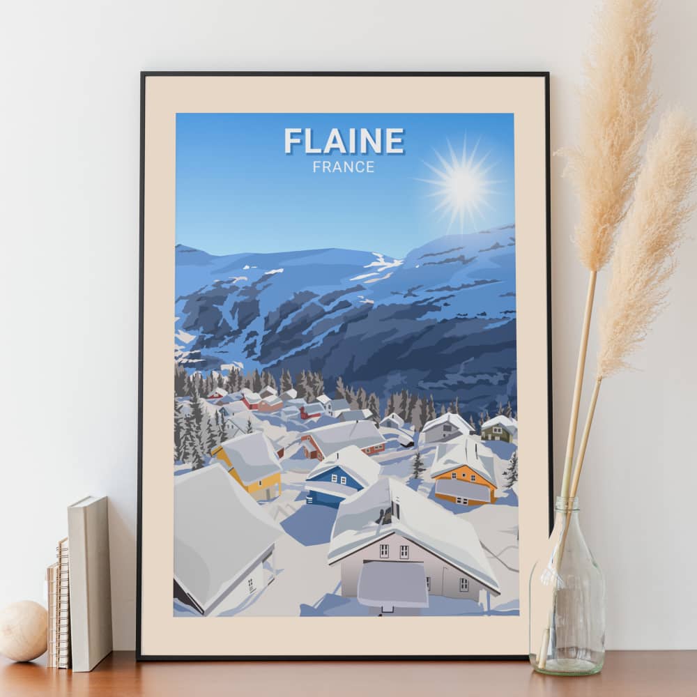 Affiche Flaine - Chalet - Posteroo.com (2)