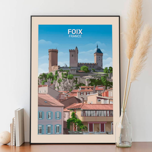 Affiche Foix - Château - Posteroo.com (2)