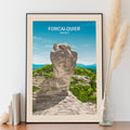 Affiche Forcalquier - Les Mourres - Posteroo.com (1)