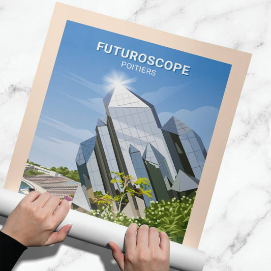 Affiche Futuroscope - Kinémax - Posteroo.com