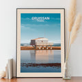 Affiche Gruissan - Plage - Cabane - Posteroo.com.jpg