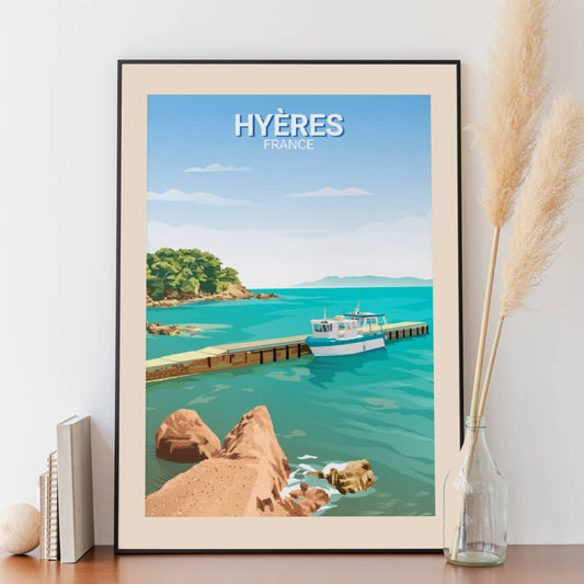 Affiche Hyères - Tour Fondue - Posteroo.com.jpg