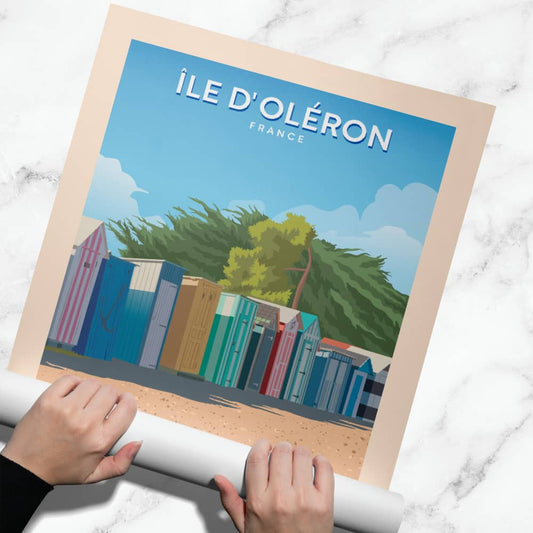 Affiche Île d'Oléron - Cabanes - Posteroo.com (1).jpg