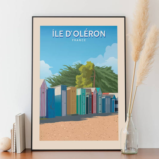 Affiche Île d'Oléron - Cabanes - Posteroo.com (1).jpg