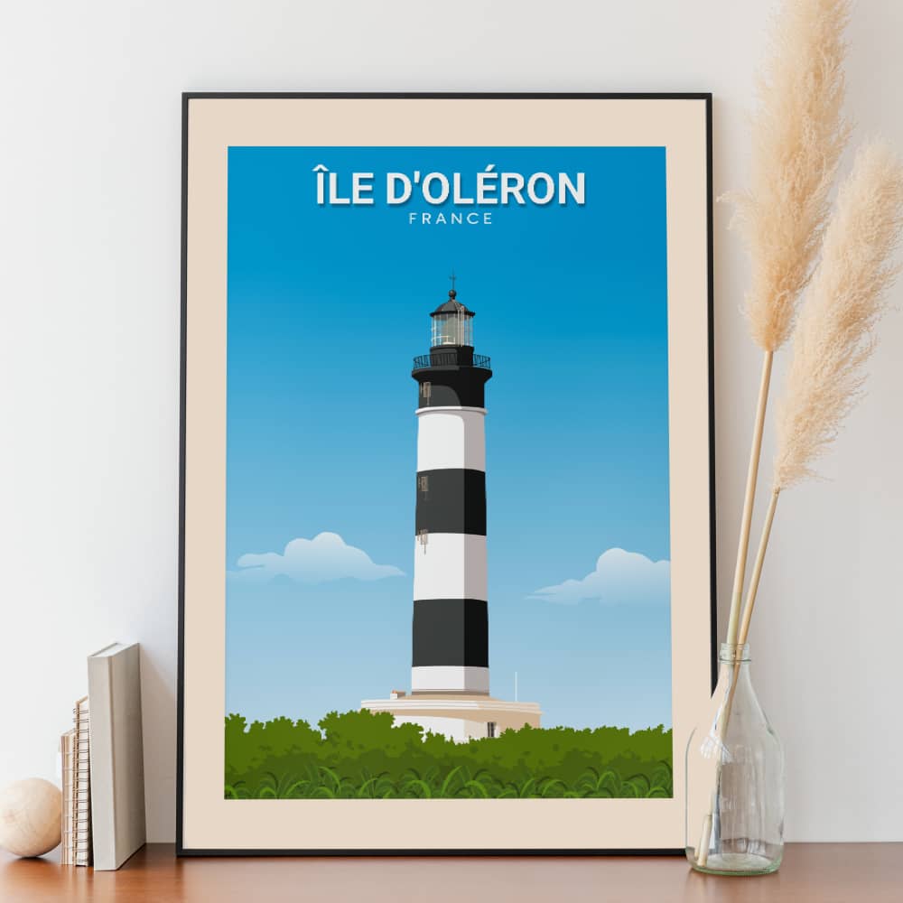 Affiche Île d'Oléron - Phare - Posteroo.com  (2)