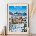 Affiche Isola 2000 - Chalet - Posteroo.com (1)