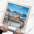 Affiche Isola 2000 - Chalet - Posteroo.com (1)