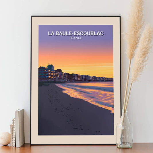 Affiche La Baule Escoublac - Posteroo.com