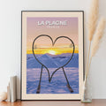 Affiche La Plagne - Grande Rochette - Coeur - Posteroo.com (1)