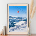 Affiche La Plagne - Télécabine - Posteroo.com (1)