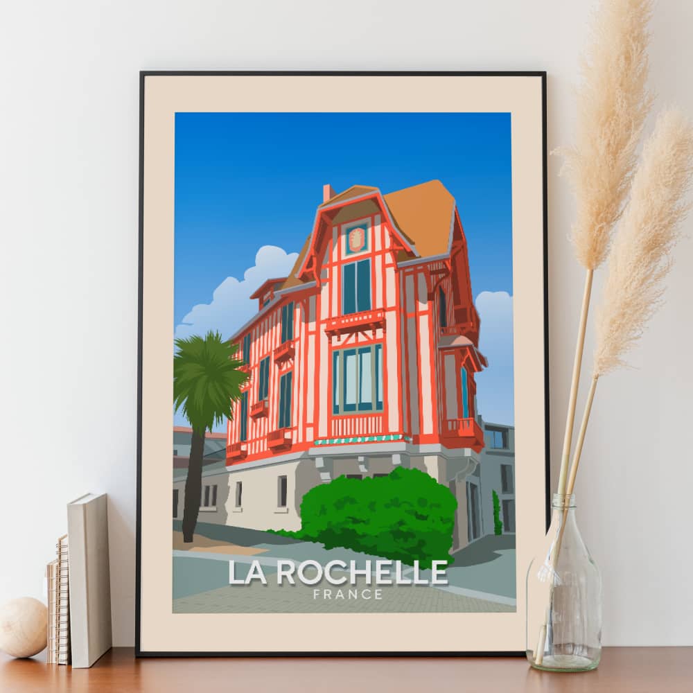 Affiche La Rochelle - Maison - Posteroo.com.jpg