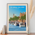 Affiche Le Grau-Du-Roi - Port - Posteroo.com (1)