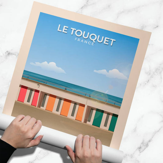 Affiche Le Touquet - Plage - Posteroo.com.jpg