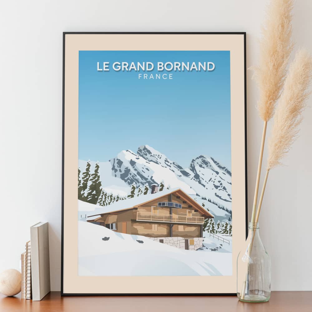 Affiche Le grand bornand - Chalet - Posteroo.com.jpg