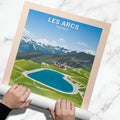 Affiche Les Arcs - Lac Coeur - Posteroo.com (1)