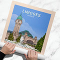 Affiche Limoges - Gare - Posteroo.com (1)