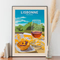 Affiche Lisbonne - Pastel de Nata (2)