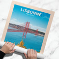 Affiche Lisbonne - Pont du 25 avril - Posteroo.com (2)