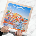 Affiche Lisbonne - Quartier Alfama - Posteroo.com (1)