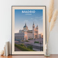 Affiche Madrid - Cathédrale de l'Almudena - Posteroo.com (1)