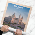 Affiche Madrid - Cathédrale de l'Almudena - Posteroo.com (1)