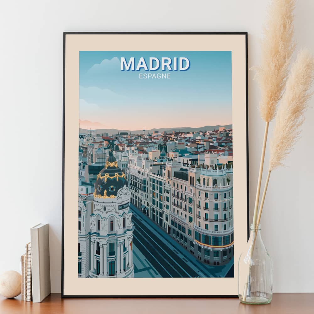 Affiche Madrid - Métropolis - Posteroo.com (1)