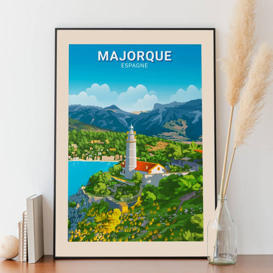 Affiche Majorque - Phare - Posteroo.com (1)