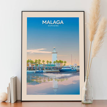 Affiche Malaga - Phare - Posteroo.com (2)