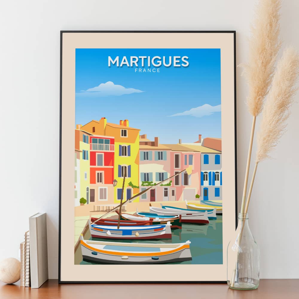 Affiche Martigues - La Petite Venise - Posteroo.com  (2)