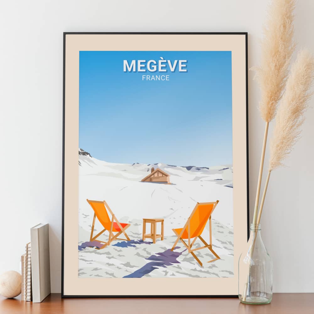 Affiche Megève - Transat - Posteroo.com  (1)