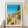 Affiche Moustiers-Sainte-Marie - Sentier