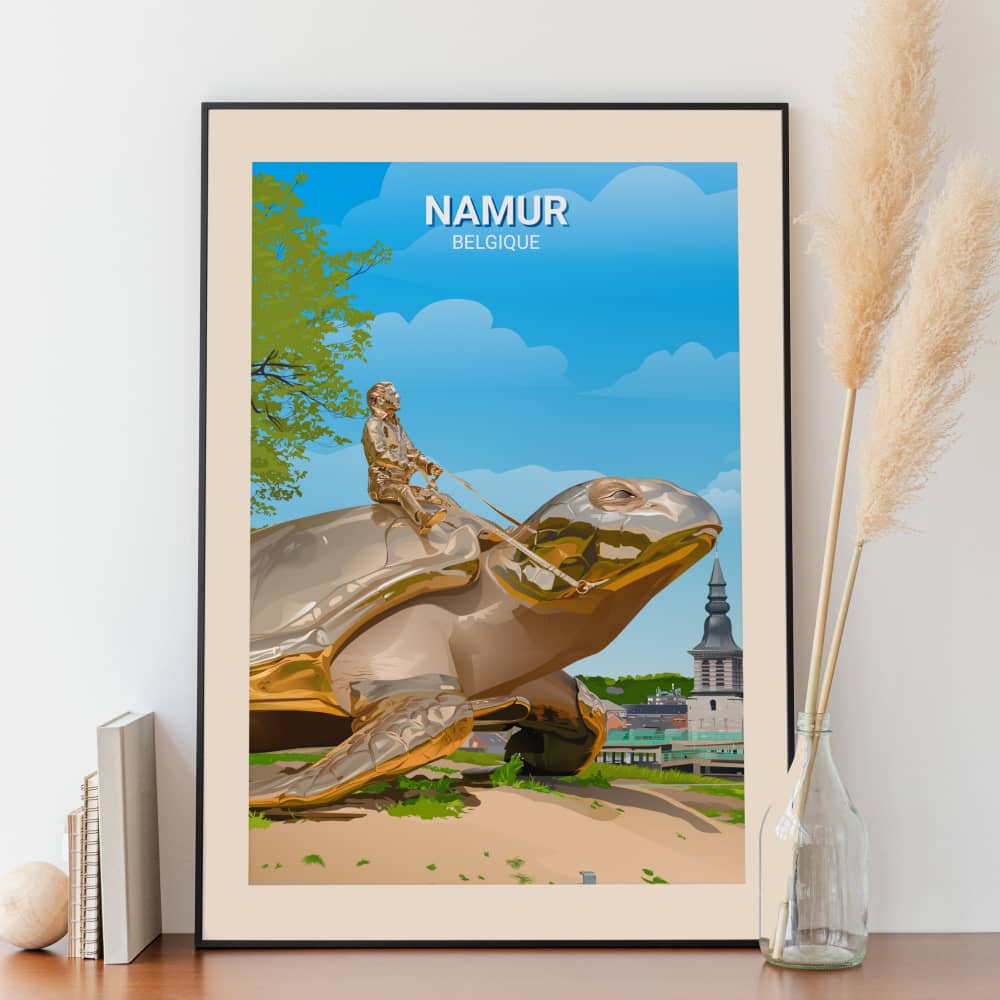 Affiche Namur - Tortue - Posteroo.com (1)