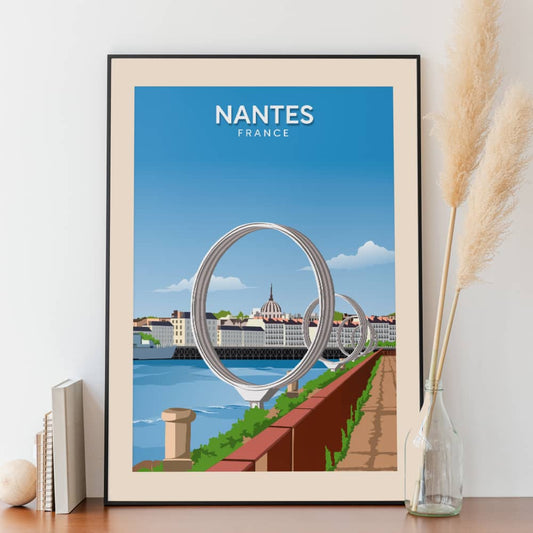 Affiche Nantes - Les Anneaux - Posteroo.com (1)