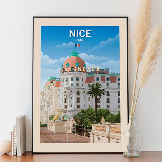 Affiche Nice - Le Negresco - Posteroo.com  (1)