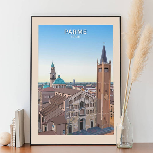 Affiche Parme - Cathédrale - Posteroo.com.jpg