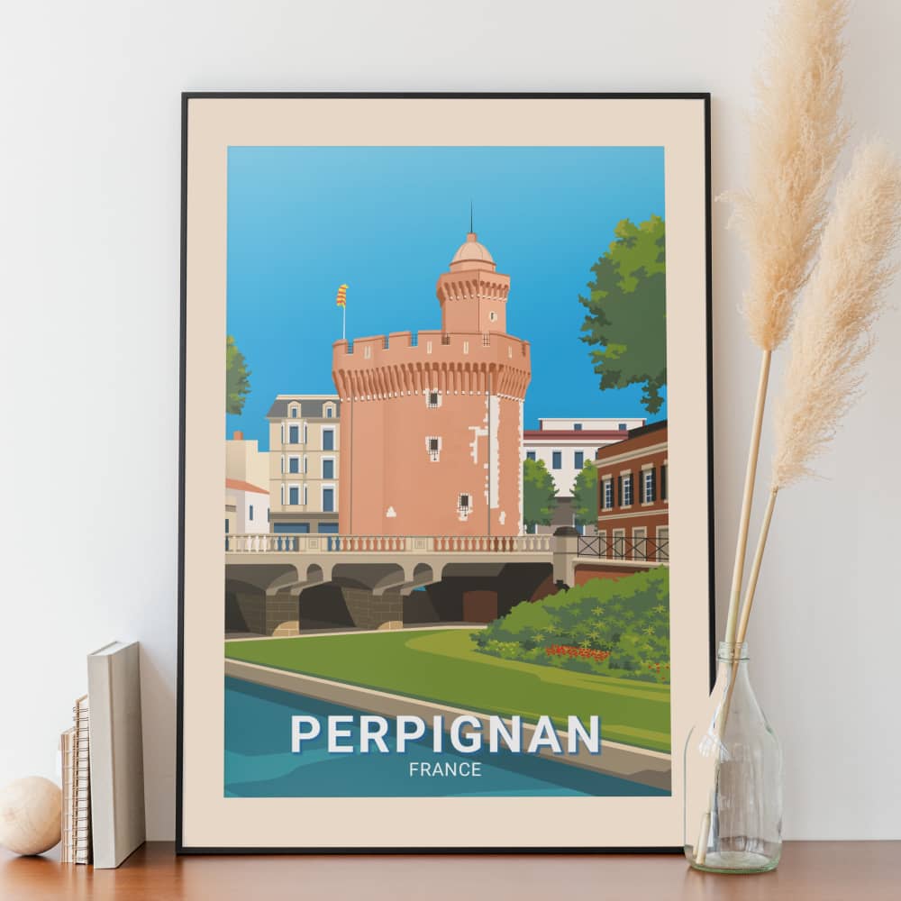 Affiche Perpignan - Porte Notre Dame - Posteroo.com (2)