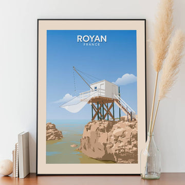 Affiche Royan - Carrelets - Posteroo.com  (1)