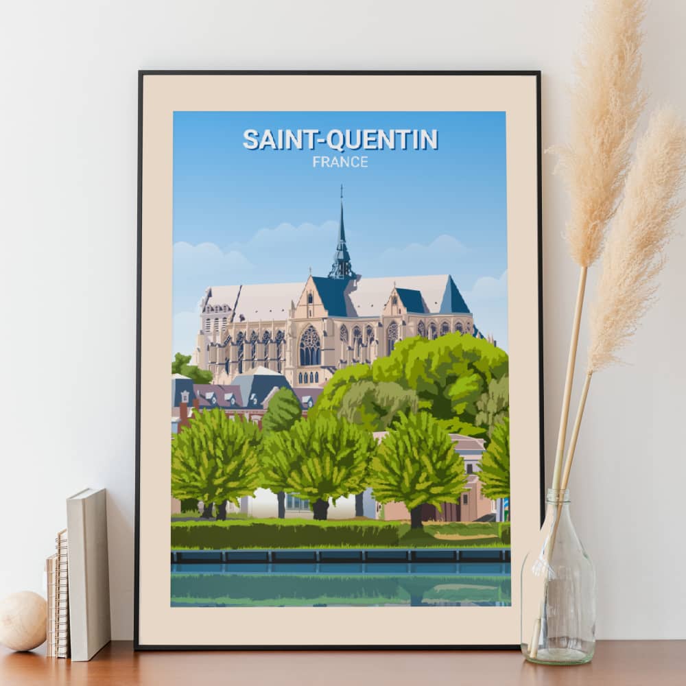 Affiche Saint-Quentin - Basilique - Posteroo.com.jpg