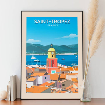 Affiche Saint-Tropez - Clocher - Posteroo.com (2).jpg