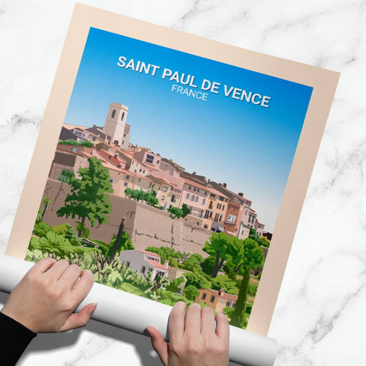 Affiche Saint Paul de Vence - Posteroo.com.jpg