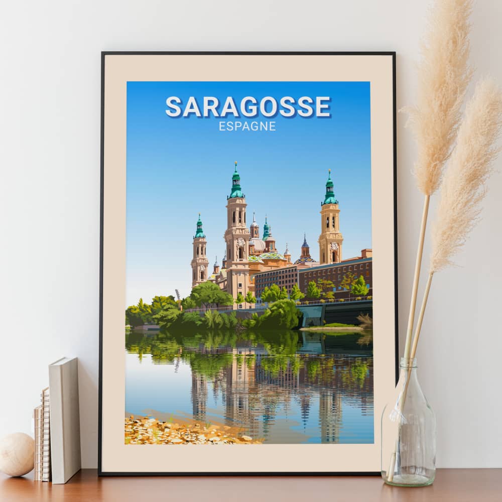 Affiche Saragosse - Basilique