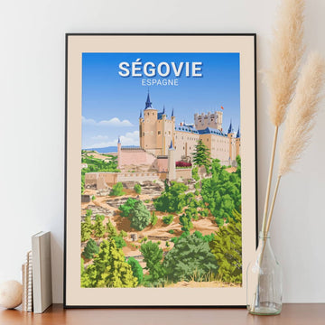 Affiche Ségovie - Alcazar - Posteroo.com (2)