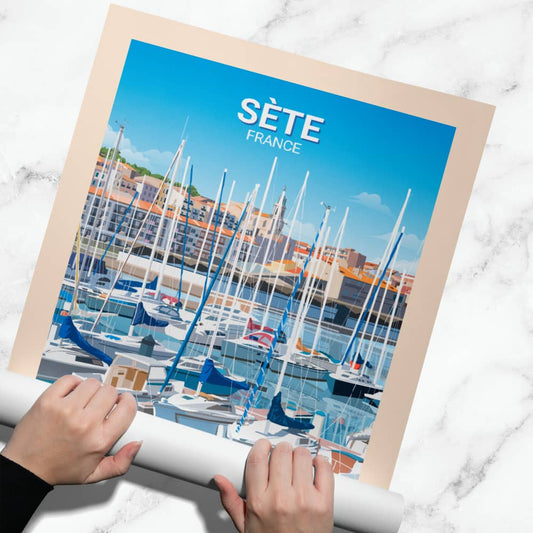 Affiche Sète - Port - Posteroo.com (1)