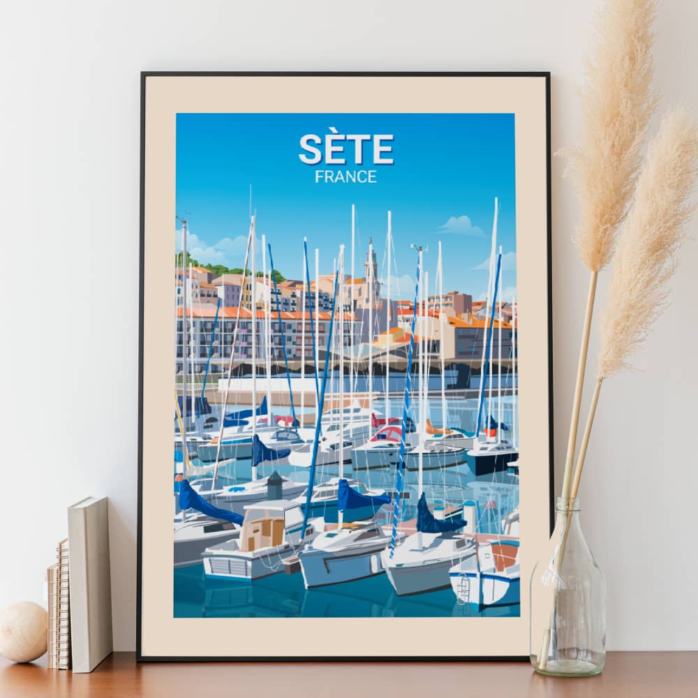 Affiche Sète - Port - Posteroo.com (1)