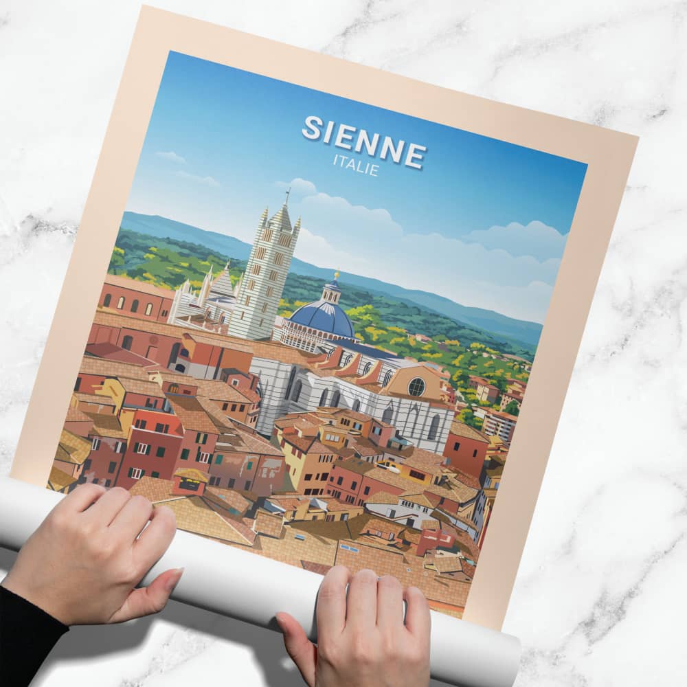 Affiche Sienne - Duomo di Siena - Posteroo.com.jpg