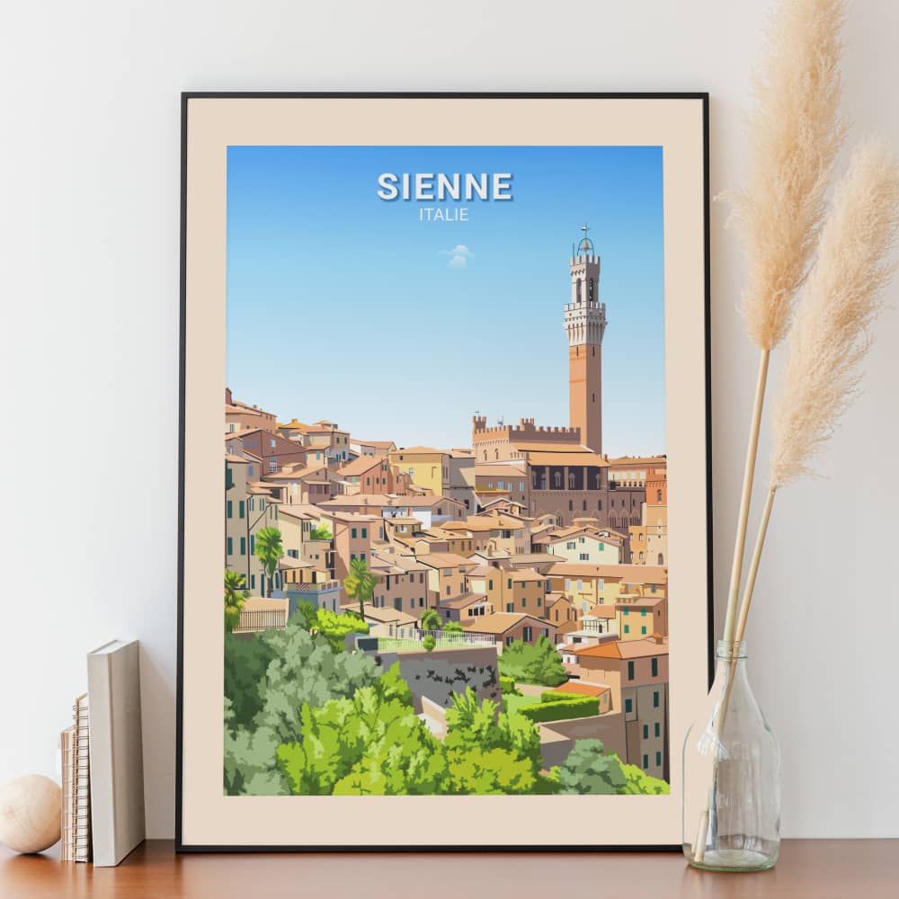 Affiche Sienne - Hôtel de ville - Posteroo.com.jpg