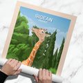 Affiche Sigean - Réserve Africaine - Girafe - Posteroo.com .jpg