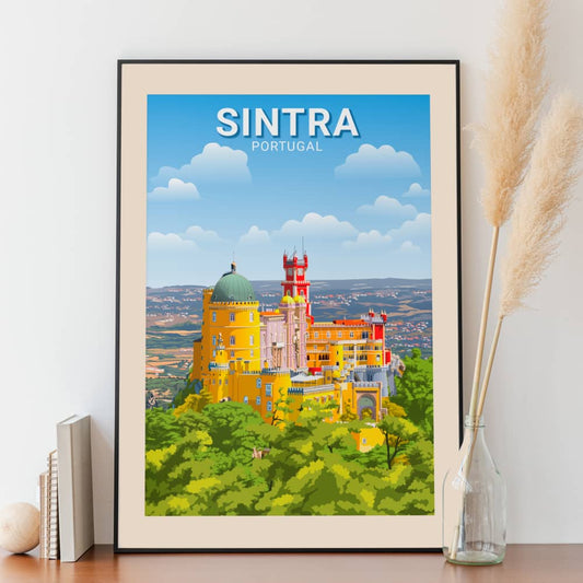 Affiche Sintra - Palais national de Pena - Posteroo.com (2)