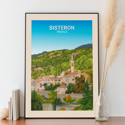 Affiche Sisteron - Village - Posteroo.com (1)